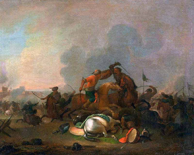 Turks Battle in Vienna